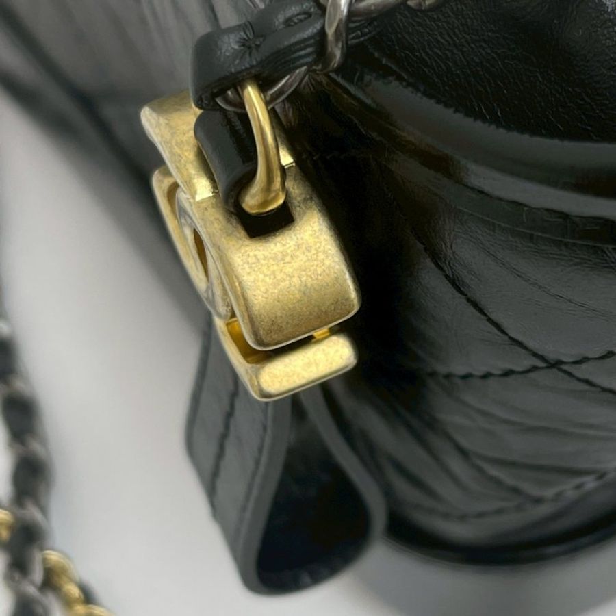 CHANEL Gabrielle hobo 流浪包小號 芯片款-9