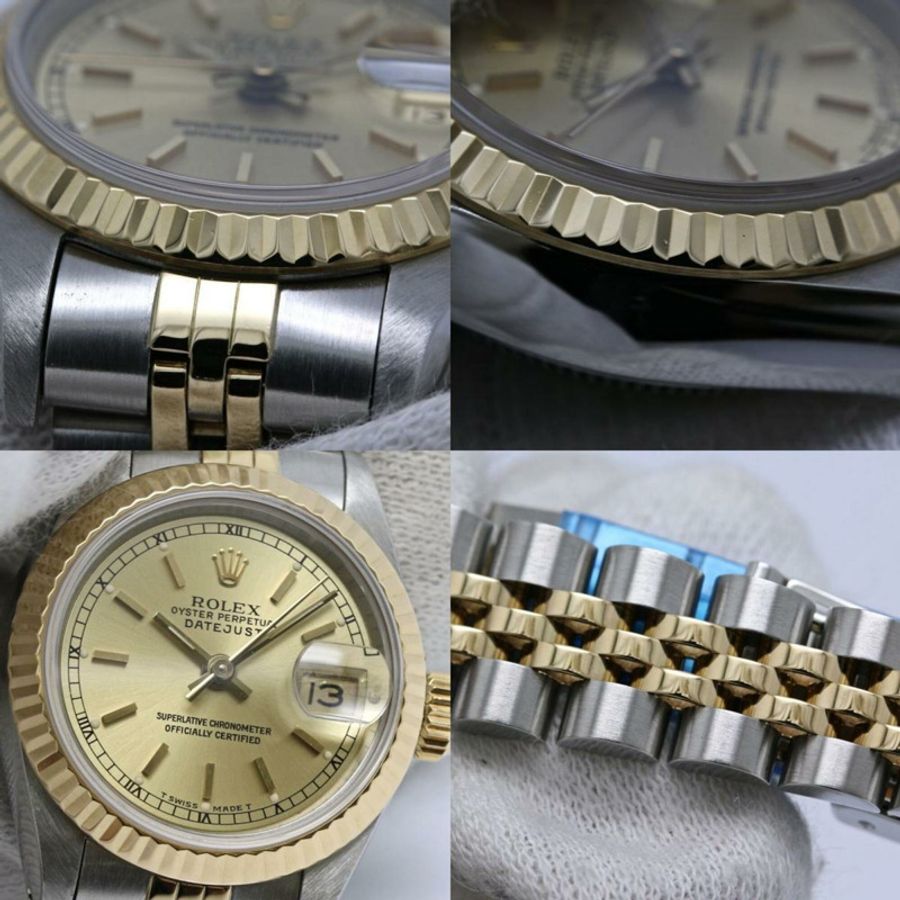 勞力士 Datejust 69173 女士腕錶,不鏽鋼 x 18K 金,40461-8