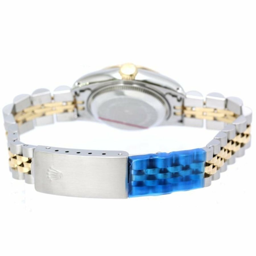 勞力士 Datejust 10P 鑲鑽 69173G 女士腕錶 SSx18K 黃金 40465-3