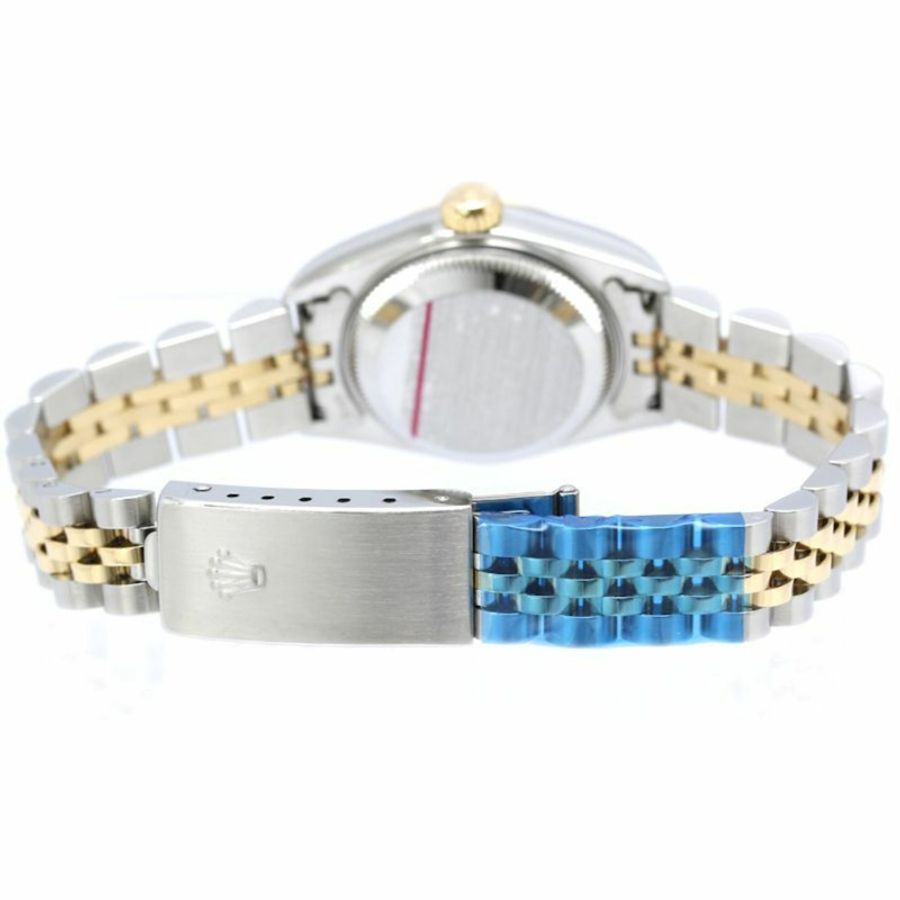勞力士 Datejust 10P 鑲鑽 79173G 女士腕錶 SSx18K 黃金 40464-3