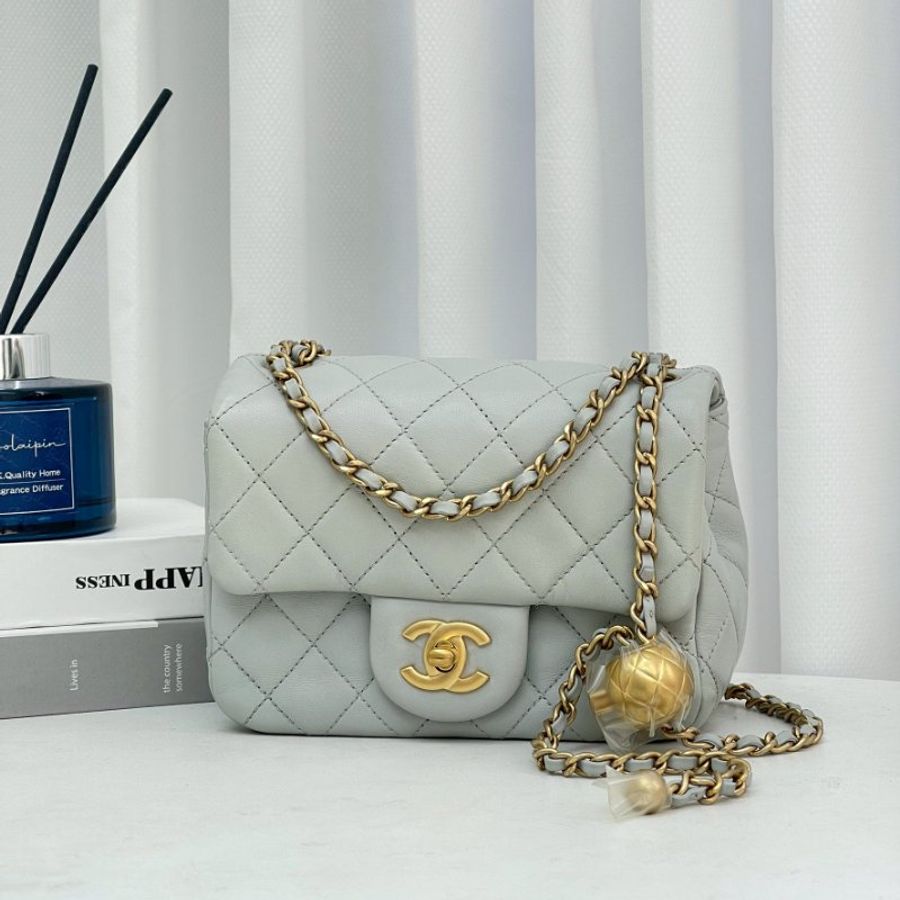 CHANEL 金球方胖 芯片款-0