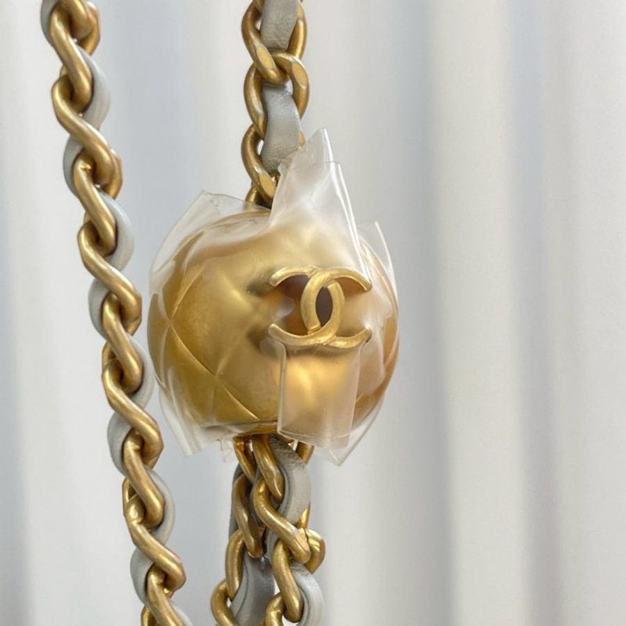CHANEL 金球方胖 芯片款-10