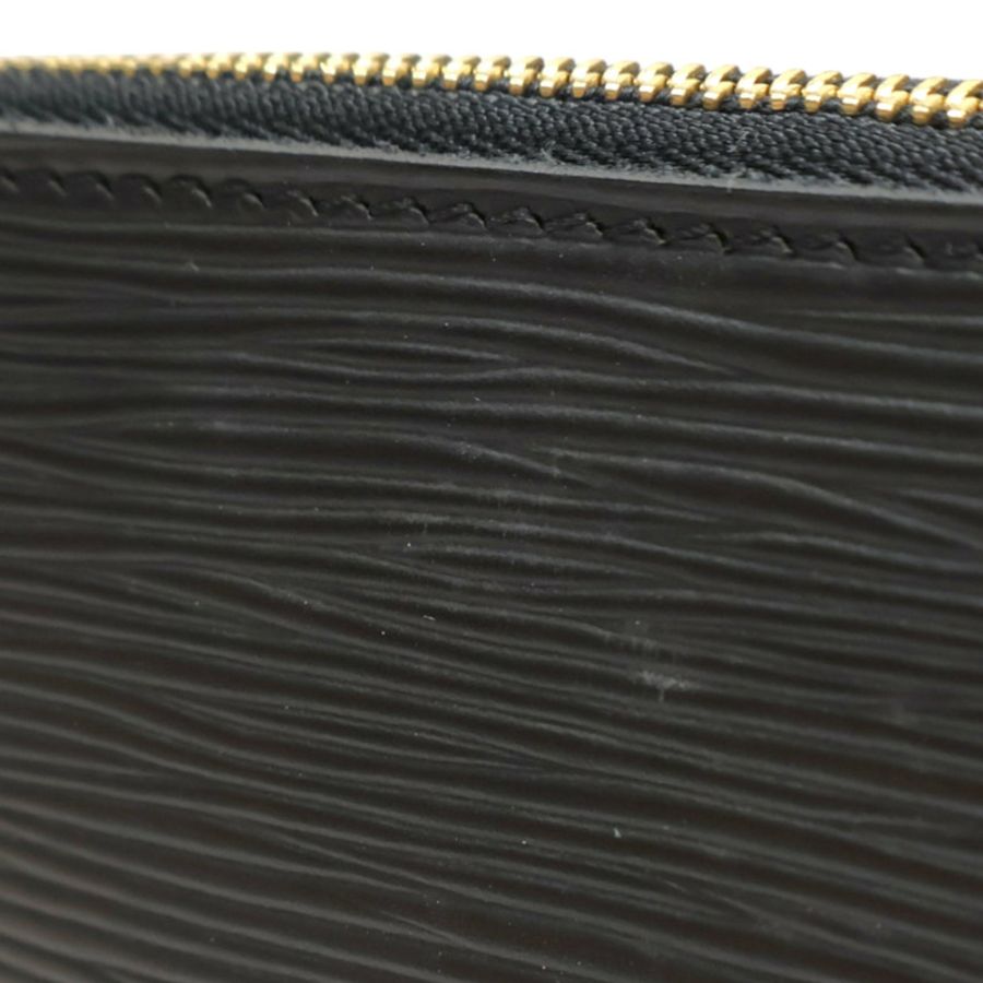 Pochette Accessoires 手提包 黑色 EPI水波紋 牛皮【LOUIS VUITTON LV 路易威登】 M52942-10