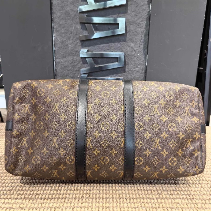 LV Keepall 45老花拼皮，男士款式，專櫃公價21600-4