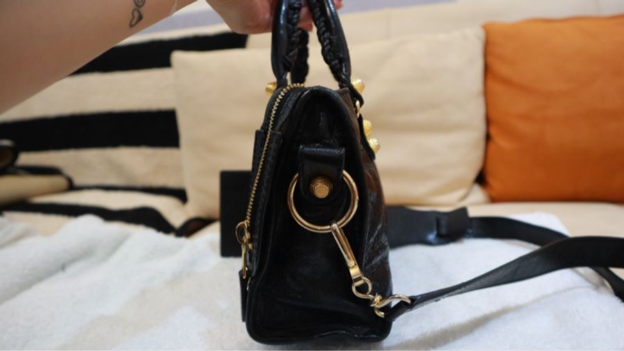 Balenciaga 巴黎世家機車包 Mini(無套件)(無套件、圖20為賣家本人穿搭參考)-16