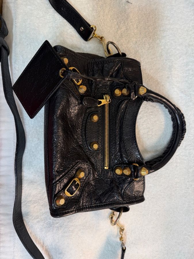 Balenciaga 巴黎世家機車包 Mini(無套件)(無套件、圖20為賣家本人穿搭參考)-18