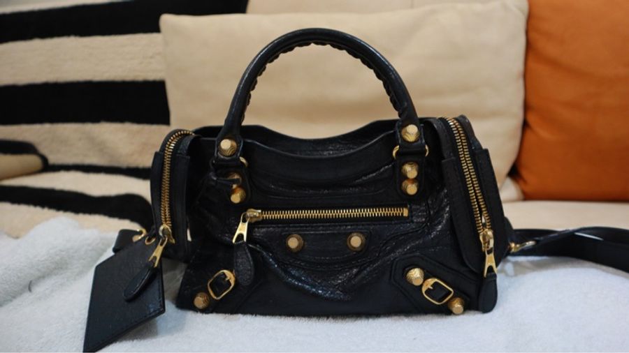 Balenciaga 巴黎世家機車包 Mini(無套件、圖20為賣家本人穿搭參考)-10
