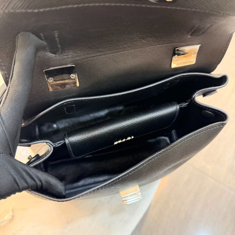 Prada Saffiano 皮革兩用提包-6