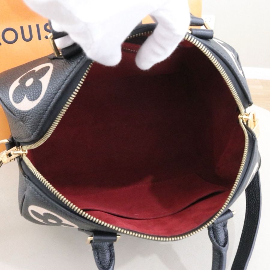 LV 路易威登Speedy 25全皮尺寸25*19*15,配件🈚-8