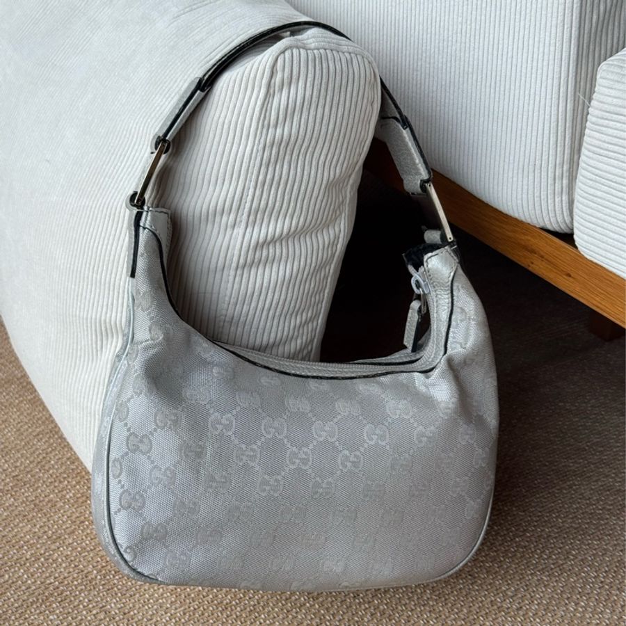 Gucci GG Canvas Small Hobo Bag-4