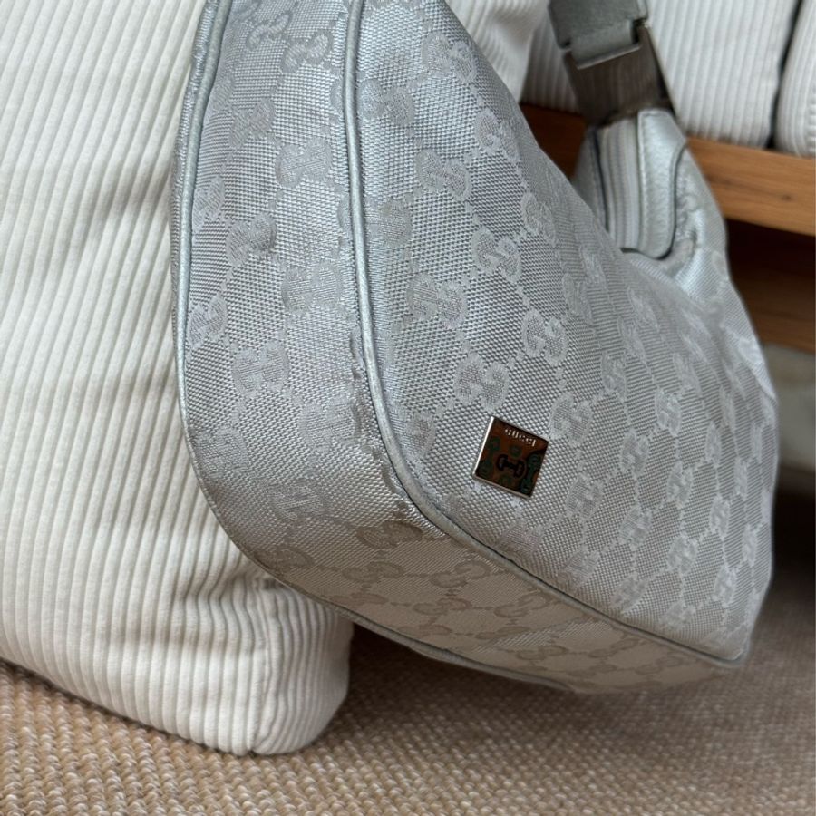 Gucci GG Canvas Small Hobo Bag-5