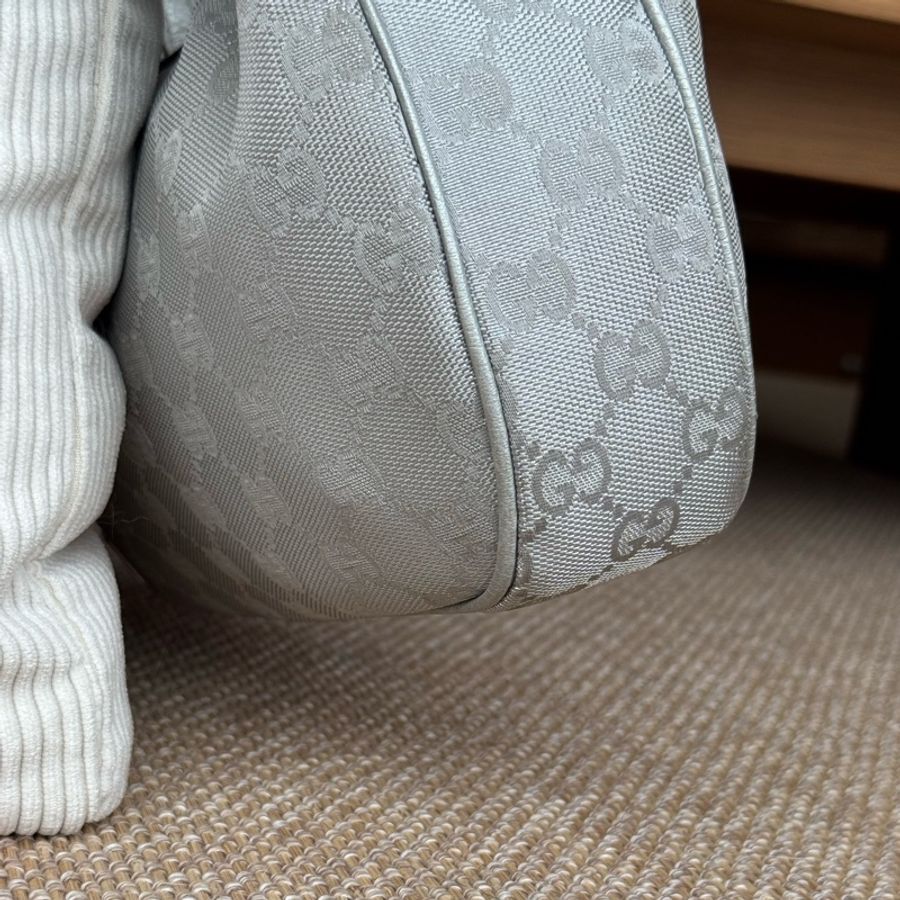 Gucci GG Canvas Small Hobo Bag-8