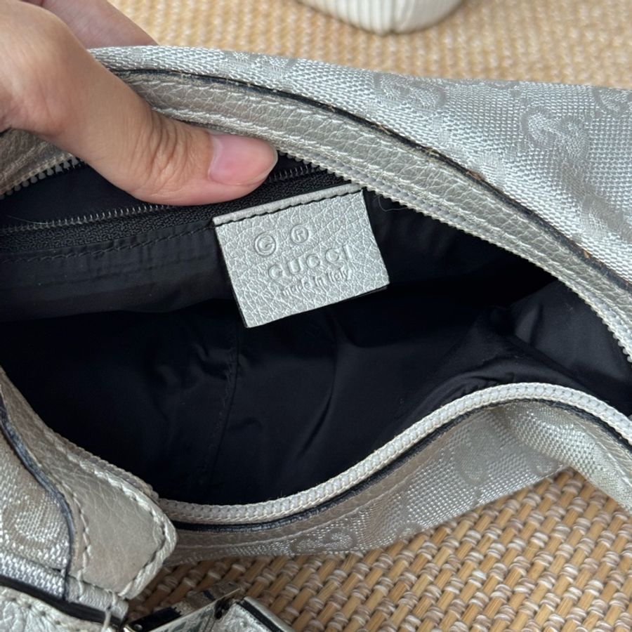 Gucci GG Canvas Small Hobo Bag-11