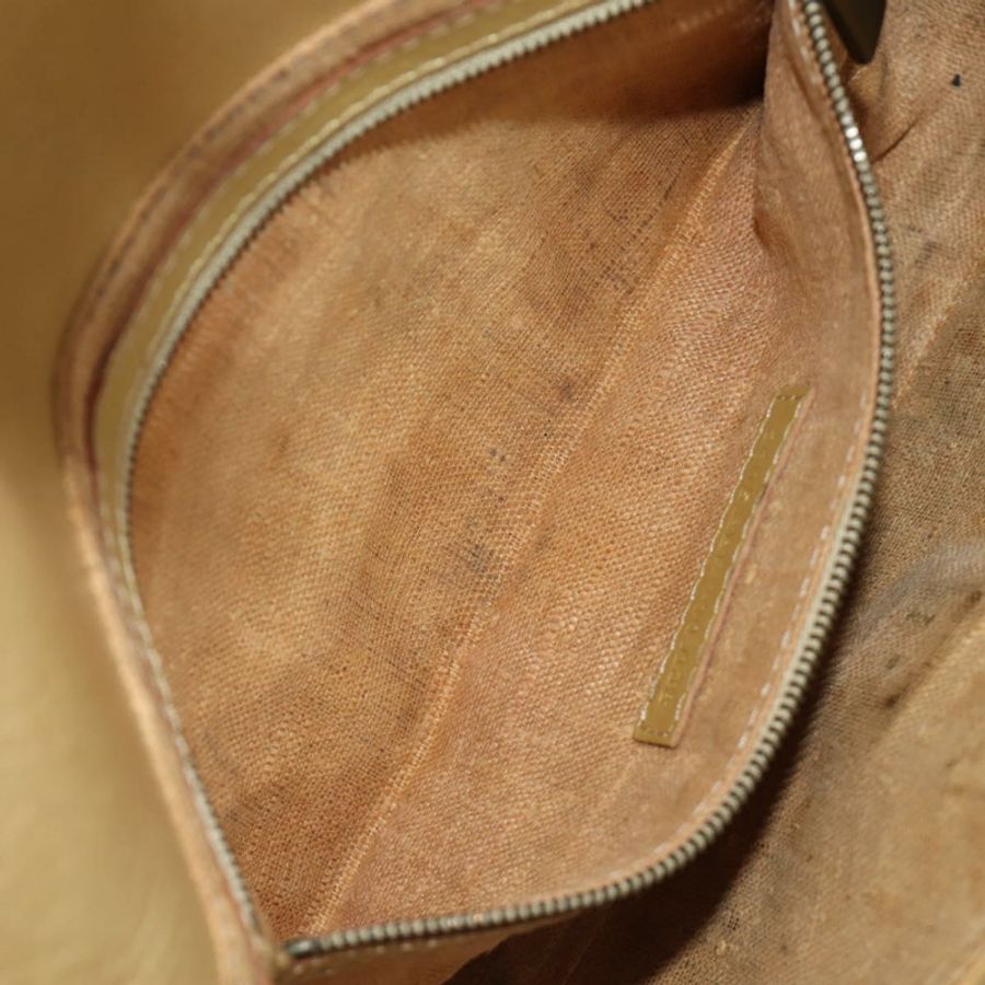 【日本直送】FENDI Zucca帆布Mamma Baguette單肩包，金色皮革款，正品編號189267SAM-27