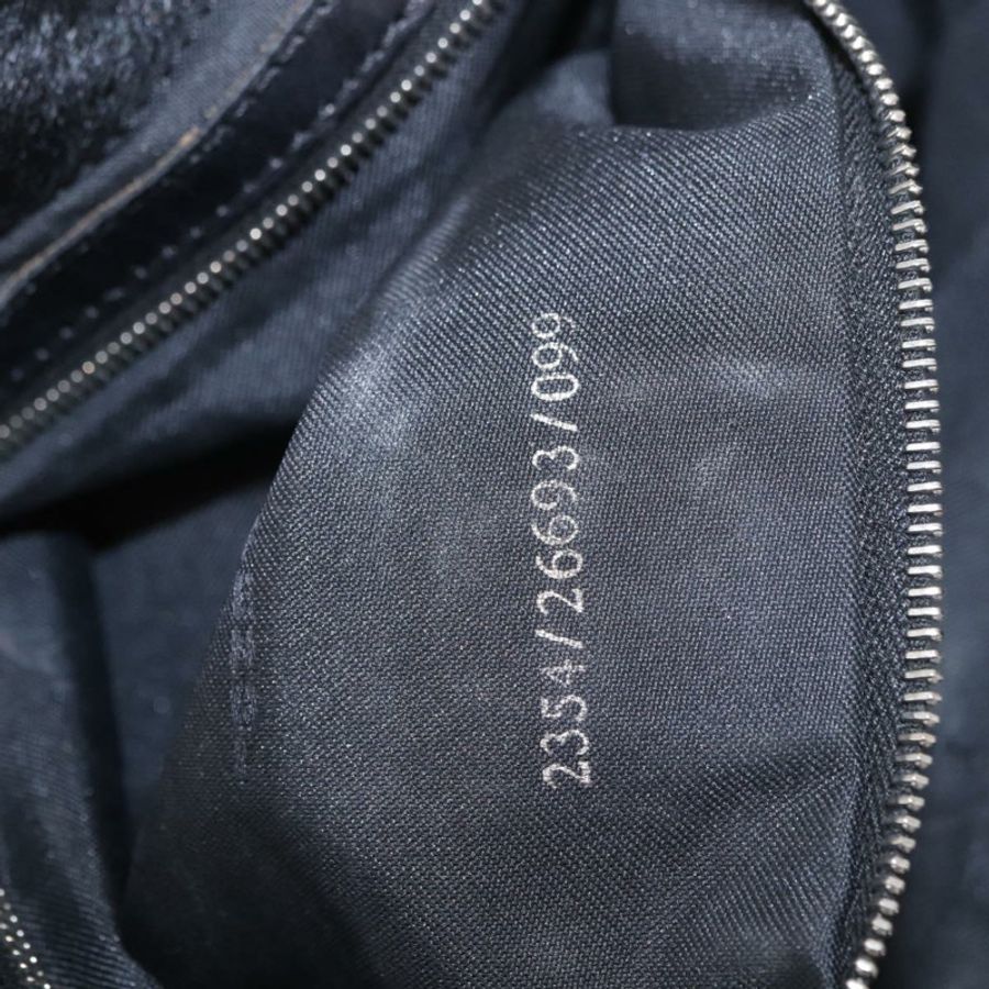 【日本直送】FENDI 手提包 Harako 皮革 黑色 銀色 正品 186561A-10