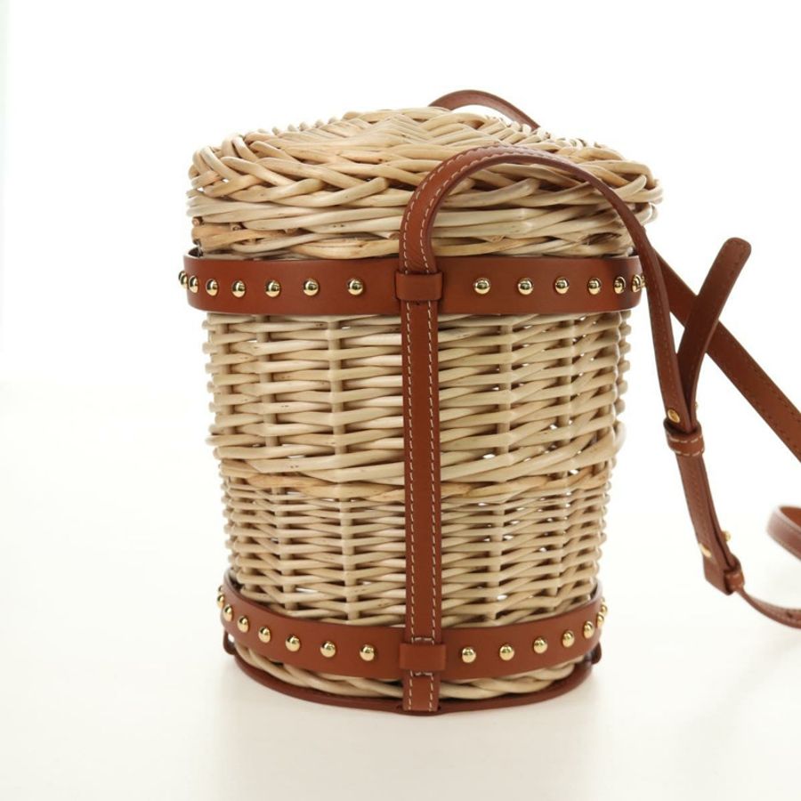 【日本直送】CELINE 藤編象牙金單背包 正品 189672M-3