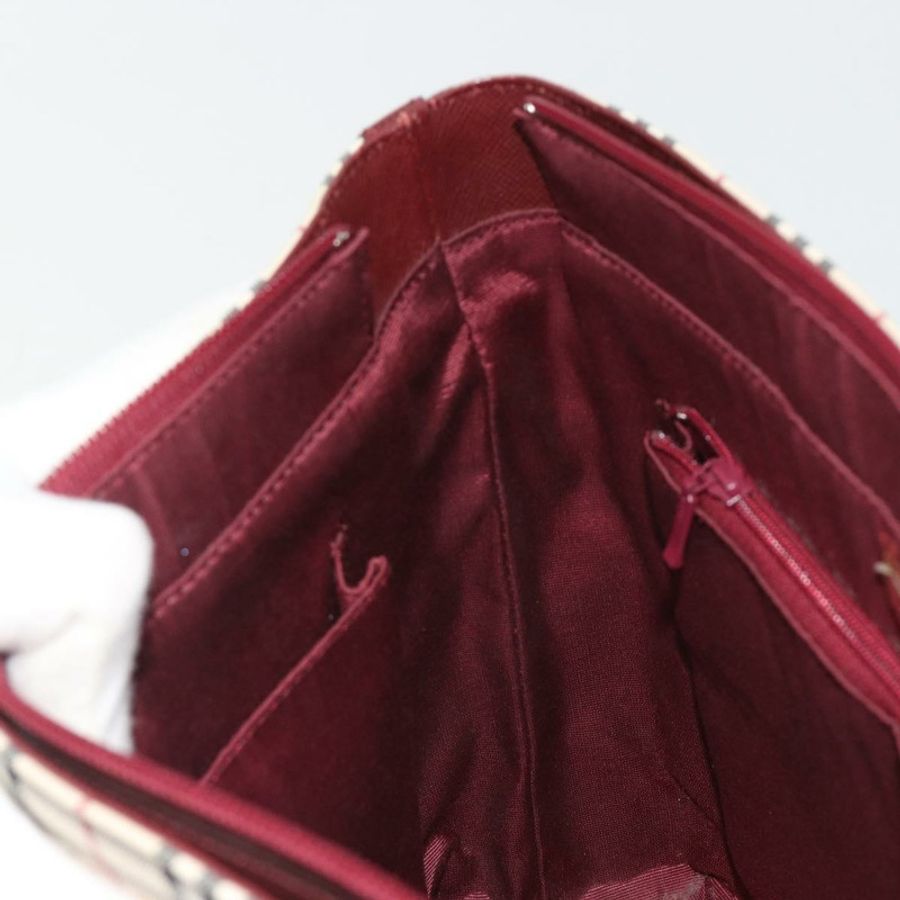【日本直送】BURBERRY Nova 格紋帆布手提包 米色 金色 正品 190293A-18