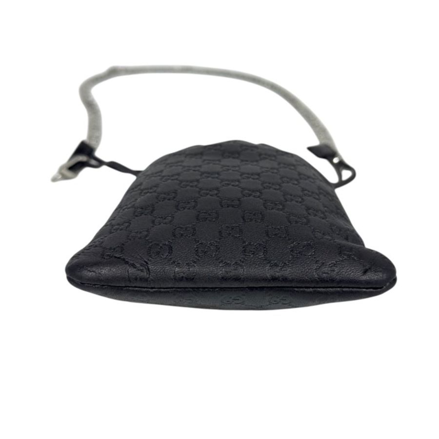 GUCCI *自加鏈>送無品牌鏈帶* GG 斜揹小袋-12