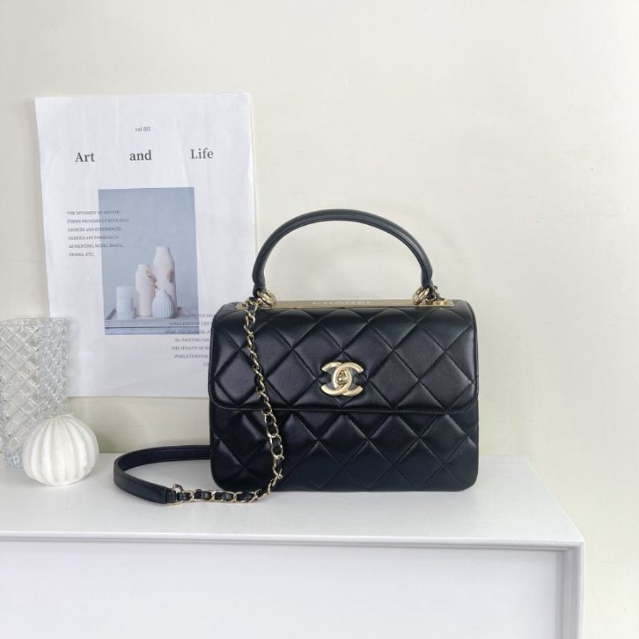 CHANEL 25C TRENDY CC 翻蓋包 芯片款-0