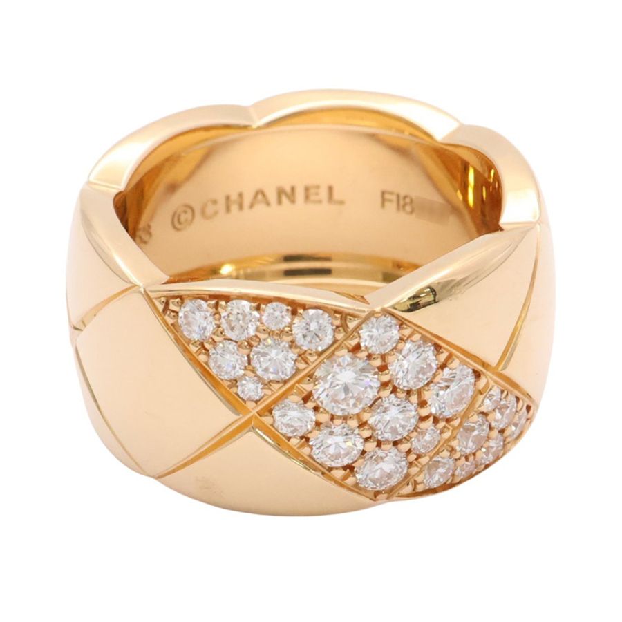Coco Crush 戒指 18K黃金 53【CHANEL 香奈兒】 J13209-7