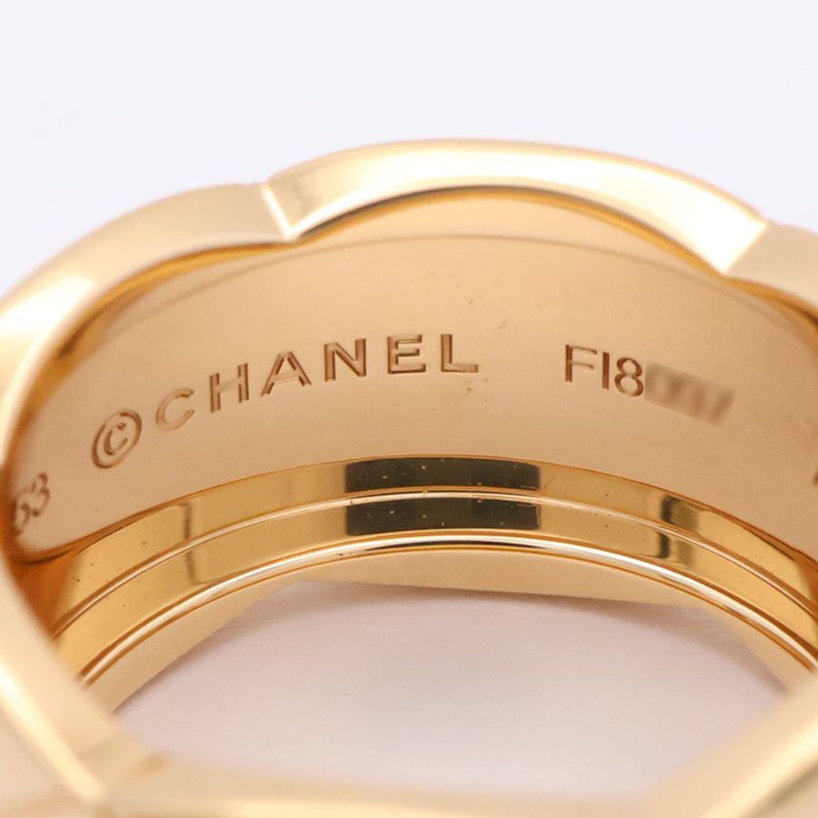 Coco Crush 戒指 18K黃金 53【CHANEL 香奈兒】 J13209-10