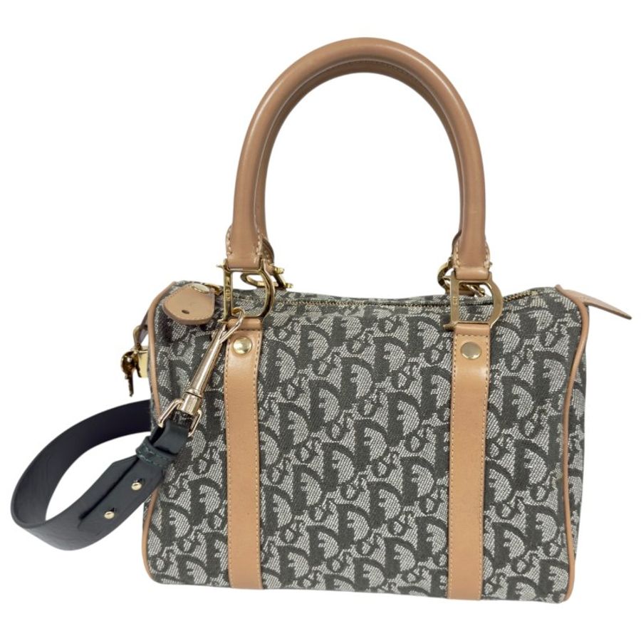 DIOR *自加帶>送無品牌肩帶* 老花 2用袋-2