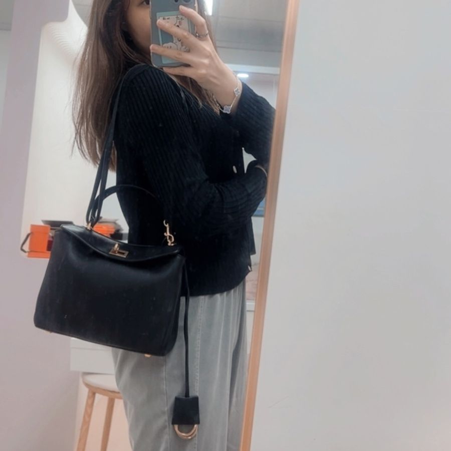 全新未用 Balenciaga rodeo mini 黑金-9