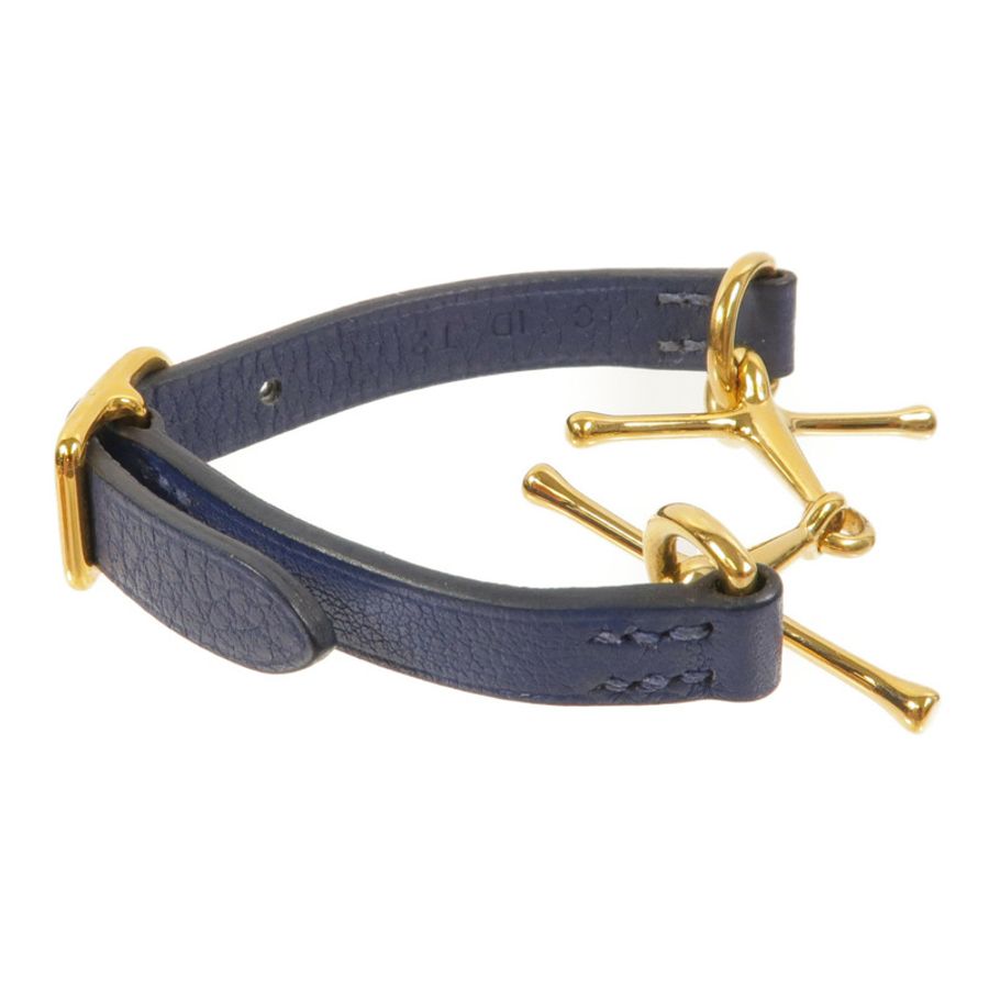 HERMES 羊皮皮革Mors Bracelet手鏈-3
