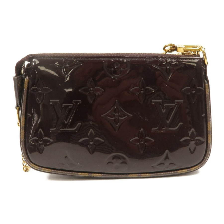 LOUIS VUITTON Monogram Vernis Mini Pochette Accessoires手拿包-1