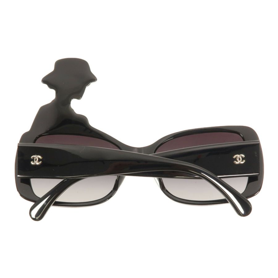 CHANEL Acetate Coco Chanel silhouette太陽眼鏡-3
