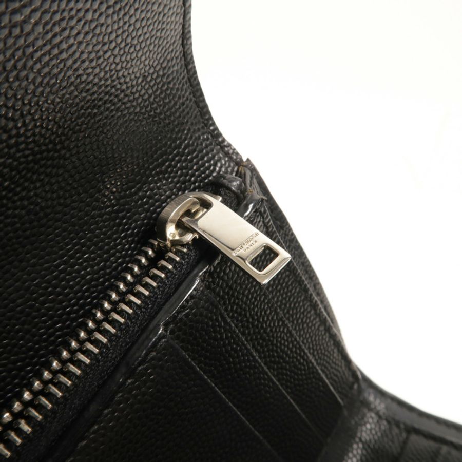 SAINT LAURENT 羊皮皮革Cassandre錢包-15