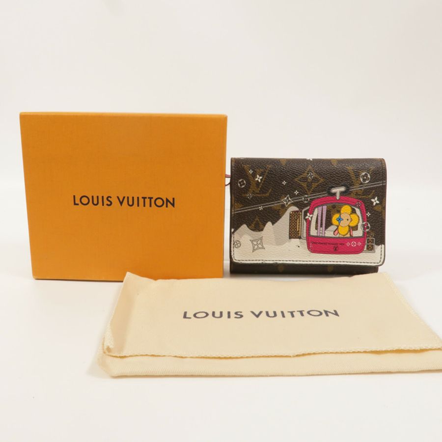 LOUIS VUITTON Monogram Portfeuil Victorine錢包-10