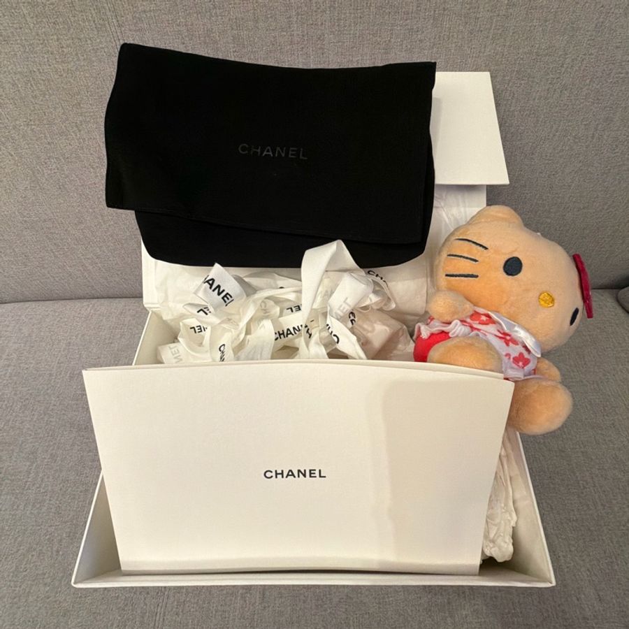 CHANEL 黑銀鏈包-20