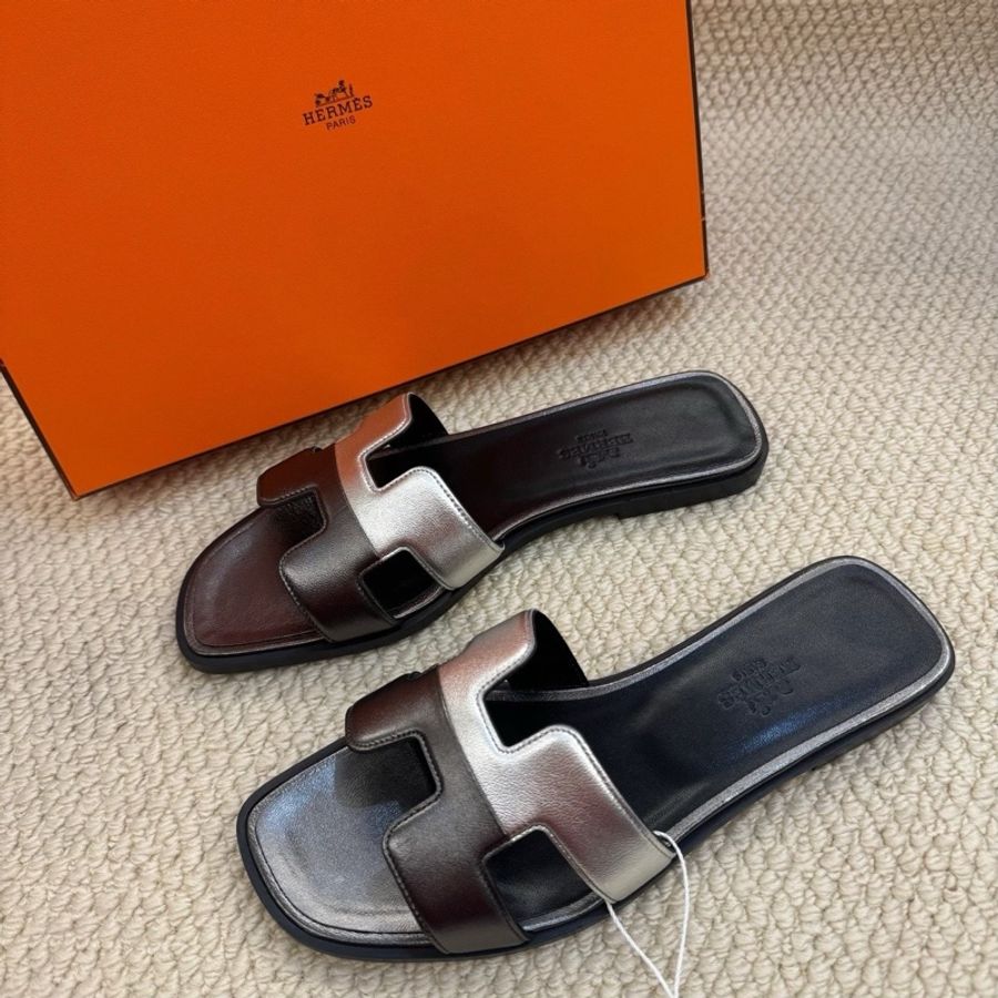 閒置新未使用 Hermes 愛馬仕 H拖鞋37碼-0