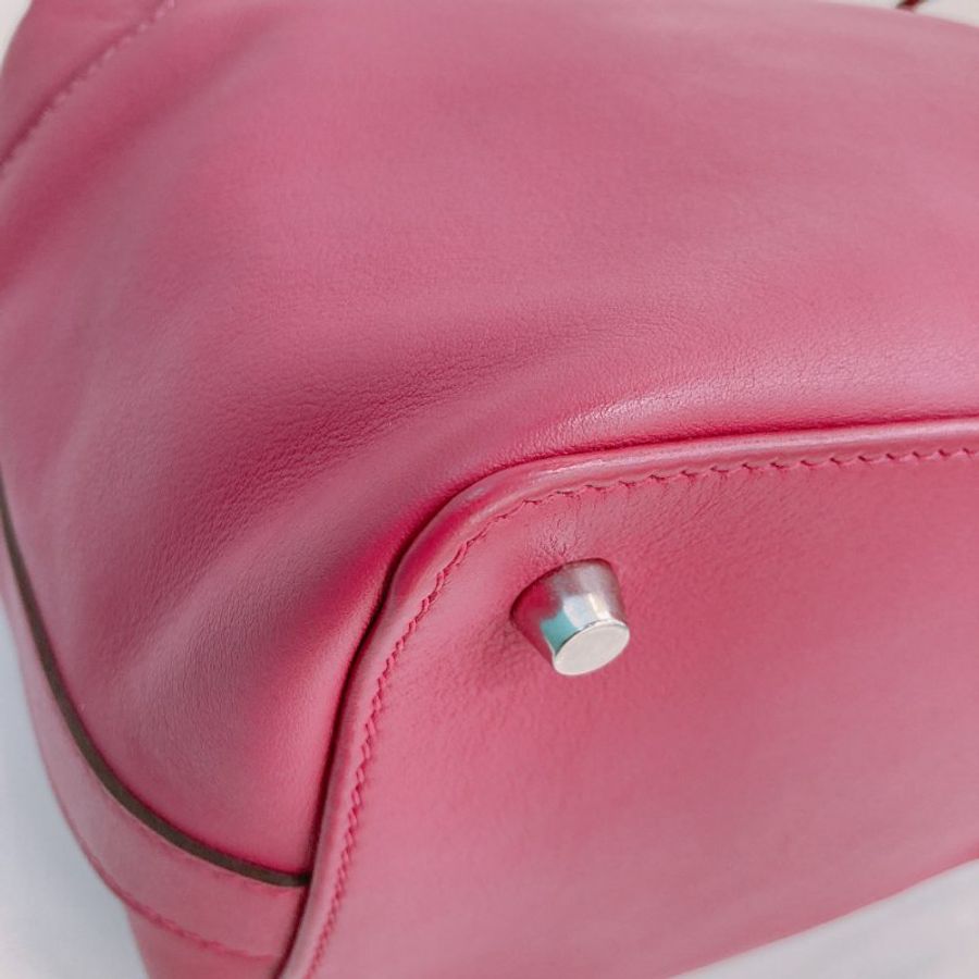 MS0772 Hermes 愛馬仕小號吐司包包 Toolbox Small 20cm Swift L3 Rose Pourpre x PHW-4
