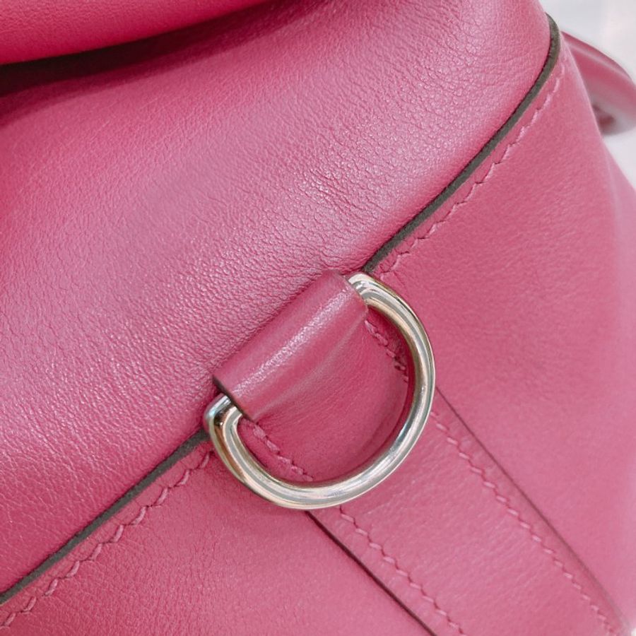 MS0772 Hermes 愛馬仕小號吐司包包 Toolbox Small 20cm Swift L3 Rose Pourpre x PHW-25