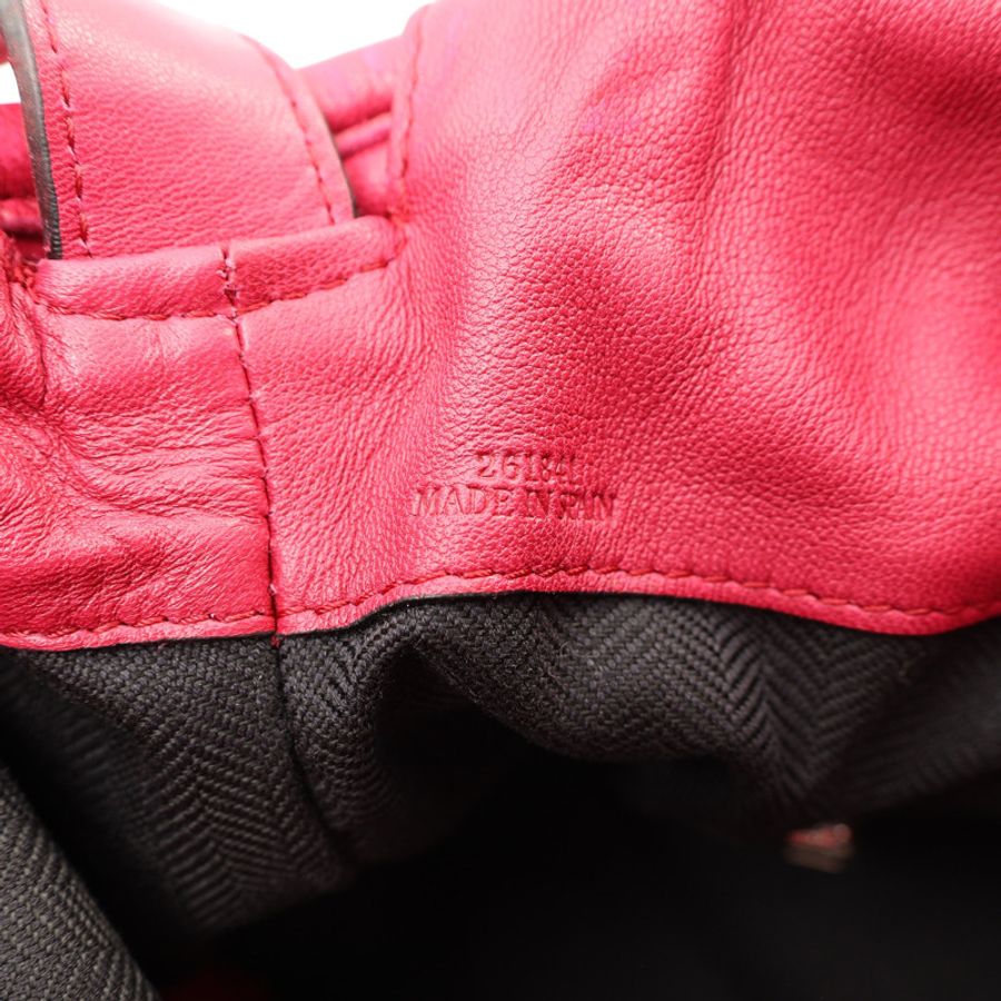 Flamenco Knot 肩背包 紅色 牛皮【LOEWE 羅威】 334.87.K63-4