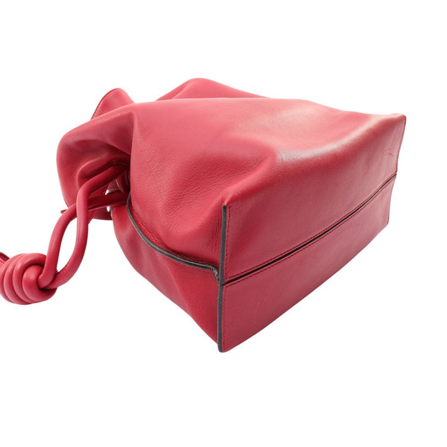 Flamenco Knot 肩背包 紅色 牛皮【LOEWE 羅威】 334.87.K63-6