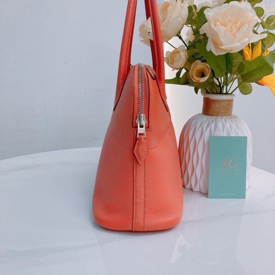 MS0773 Hermes 愛馬仕小號兩用包包 Bolide Medium 27cm Epsom L5 Crevette x PHW-3