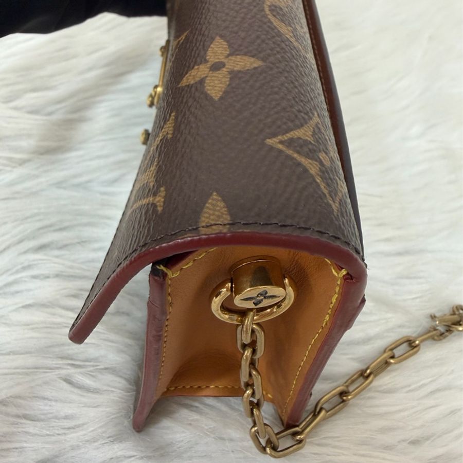 LV M68549 S LOCK 老花金扣皮帶腰包 腰帶90cm 霹靂包 麻將包-17