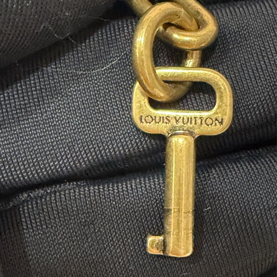 LV M68549 S LOCK 老花金扣皮帶腰包 腰帶90cm 霹靂包 麻將包-37