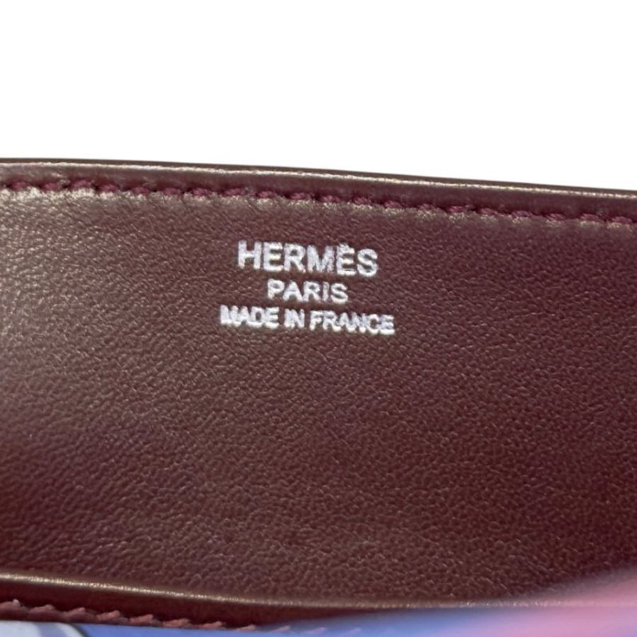 HERMES *罕有* Catenina 真󠄉絲 豬鼻子🐽 鏈條包 框N刻-19