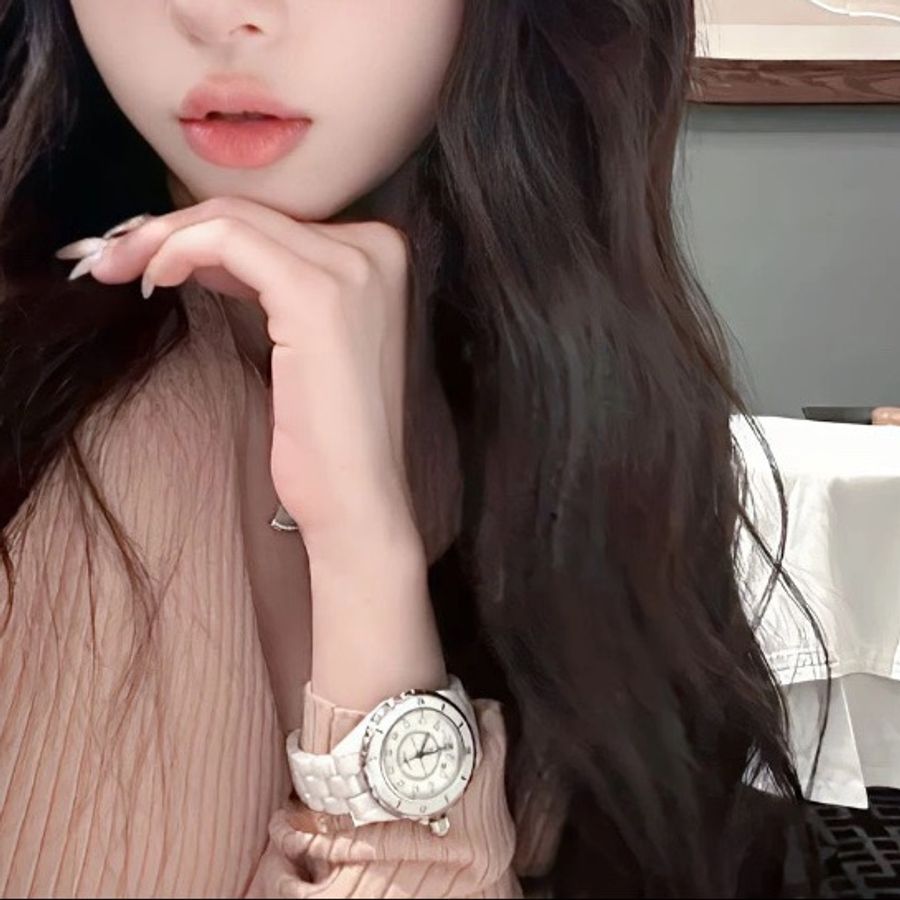 CHANEL香奈兒J12系列白陶瓷機械腕表 38表徑 內圈刻度12鑽-1