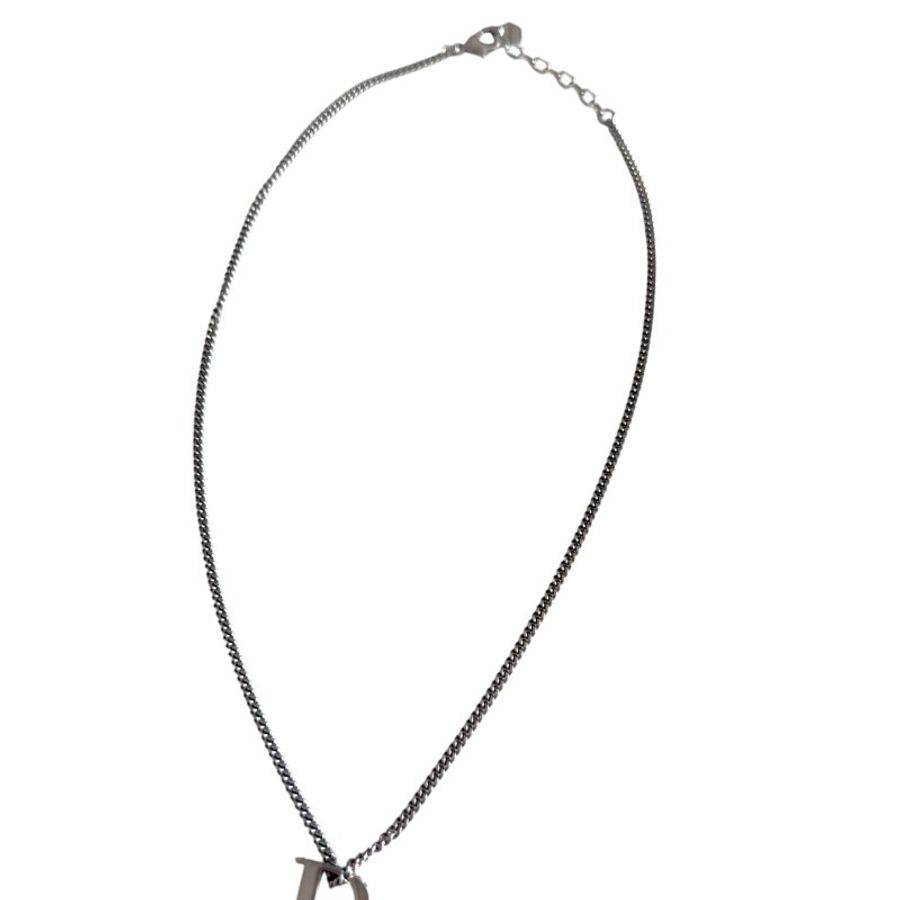 DIOR Oblique 水鑽 頸鏈-8