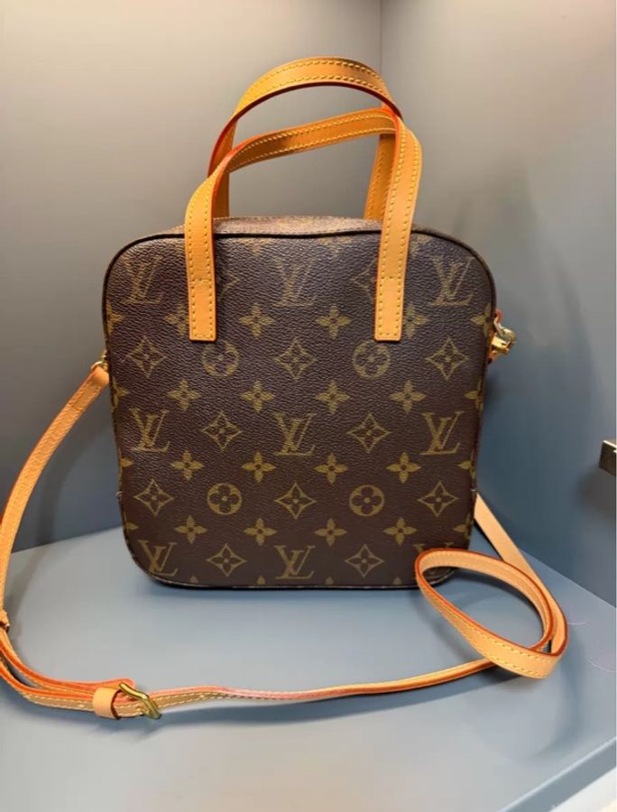 【一包三用‼️不容錯過🤩】LV 中古豆腐包|飯盒子|斜背|手提 兩用包-5