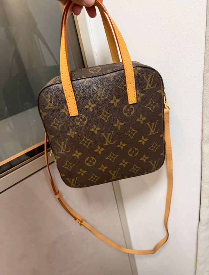 【一包三用‼️不容錯過🤩】LV 中古豆腐包|飯盒子|斜背|手提 兩用包-6