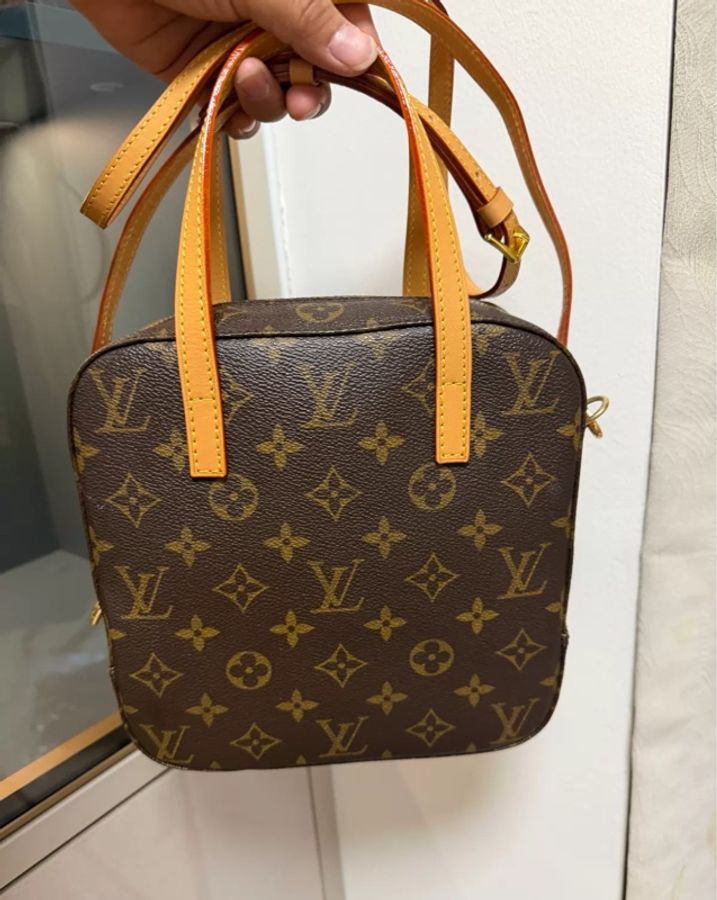 【一包三用‼️不容錯過🤩】LV 中古豆腐包|飯盒子|斜背|手提 兩用包-10