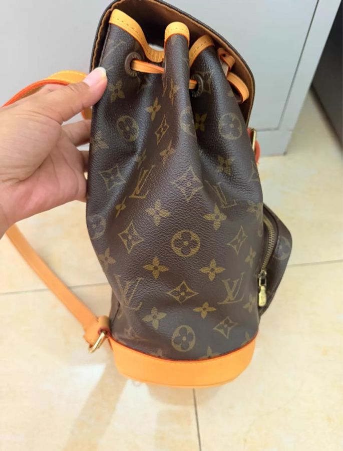 【肯豆同款雙肩包🎒全網最便宜✨】LV Montsouris 中古 雙肩包|背包|上班包|電腦包|旅行包|中號-5
