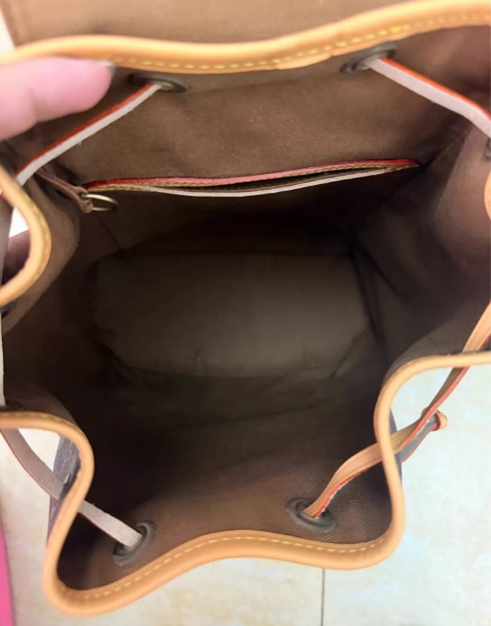 【肯豆同款雙肩包🎒全網最便宜✨】LV Montsouris 中古 雙肩包|背包|上班包|電腦包|旅行包|中號-9