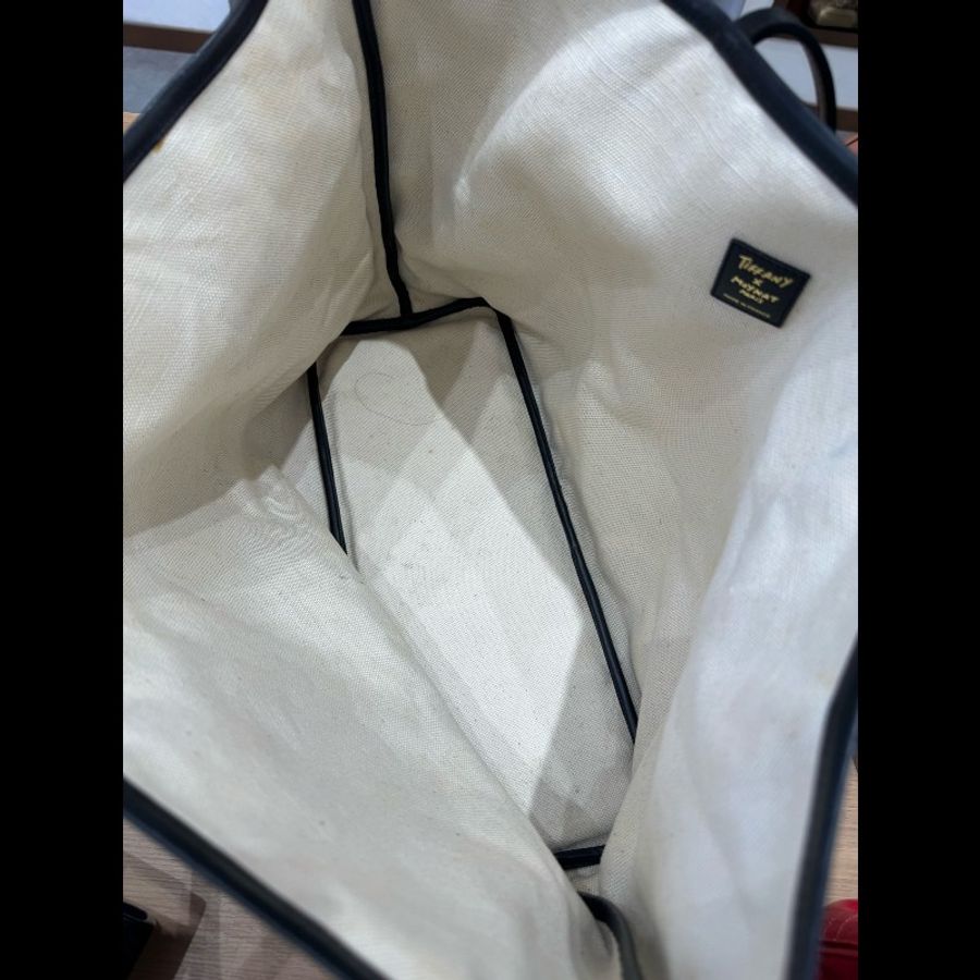 Moynat/莫奈老花托特購物袋兼腋下包-5